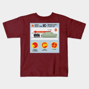 Soviet heavy tank IS-7 Kids T-Shirt